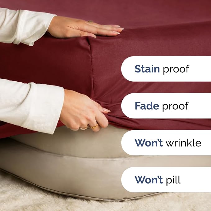 Extra Deep Full 400 Thread Count Cotton Fitted Sheet - Image 4