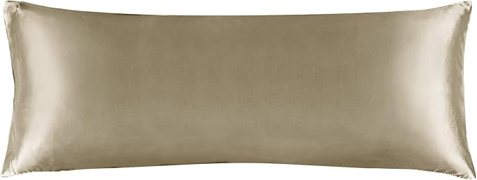 BEDELITE Satin Body Pillow Cover, Super Soft and Cooling Body Pillow Pillowcase by BEDELITE