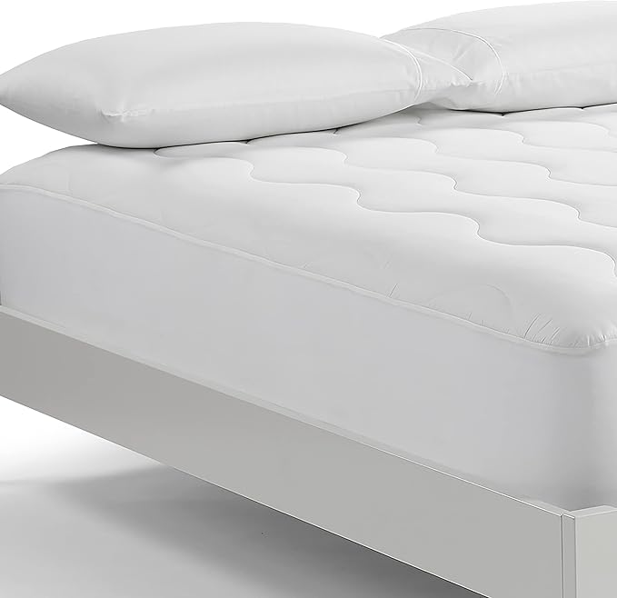Serta Air Dry Extra Comfort Performance Fabric Quilted Mattress Pad, Cooling - Image 2