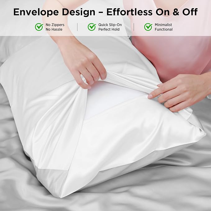 Utukky 100% Mulberry Silk Pillowcase 22 Momme - Image 6