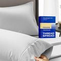 Thread Spread 100% Egyptian Cotton King Size Pillow Cases Set of 2 by THREADSPREAD