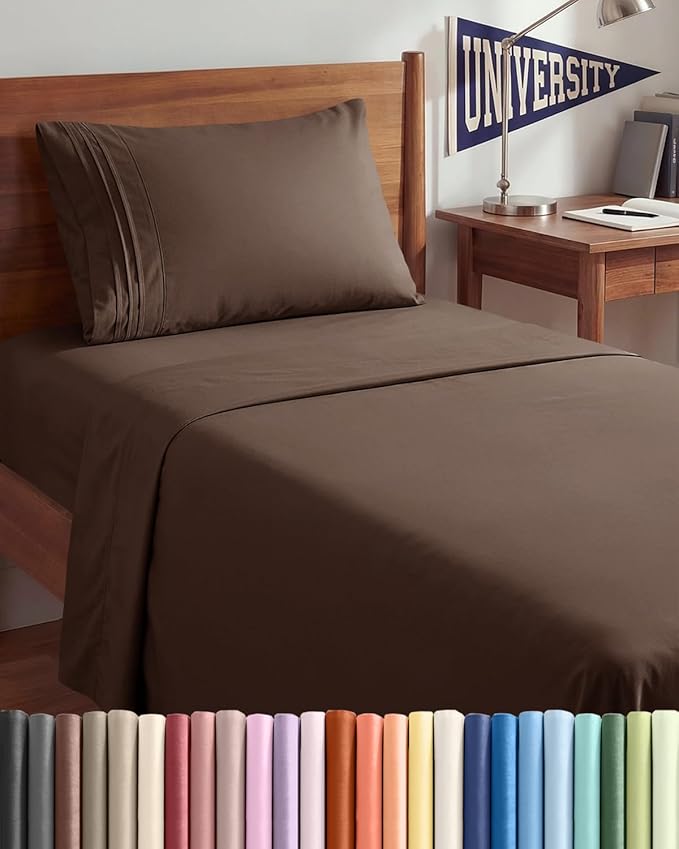 Twin XL Size 3 Piece Sheet Set by CGKUnlimited