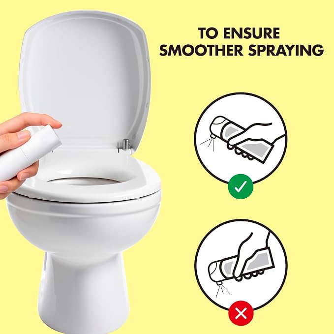 Travel Size Toilet Spray, Bathroom Odor Eliminator, 5 Pack, 1 fl oz Each - Image 8