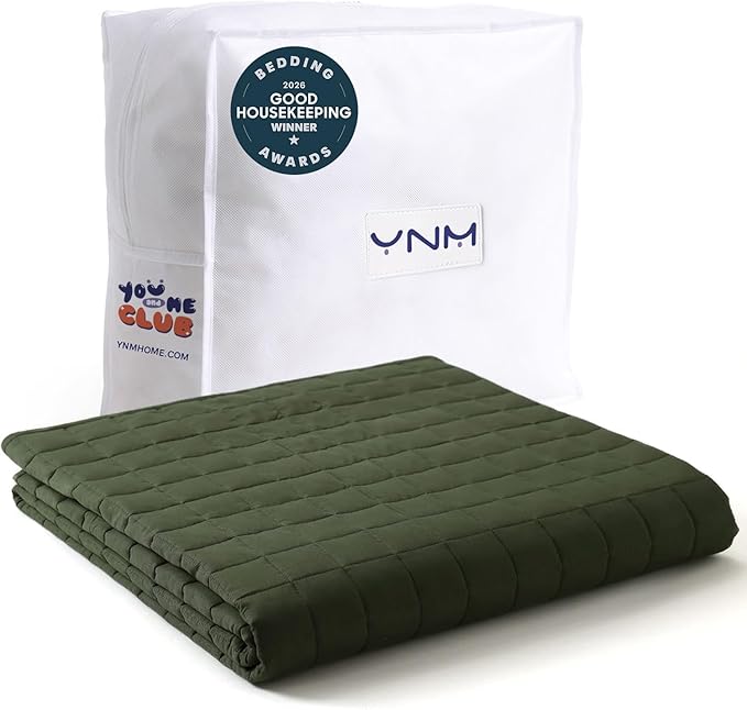 YnM Cotton King Size Weighted Blanket by YNM