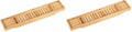 Bamboo Large 28.7" Long Slatted Bathtub Tray by Trademark+Innovations