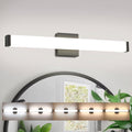 Bathroom Vanity Light Brushed Nickel Square LED 24 inch 14W 4000K Natural White by Enjoyyourhealthylife