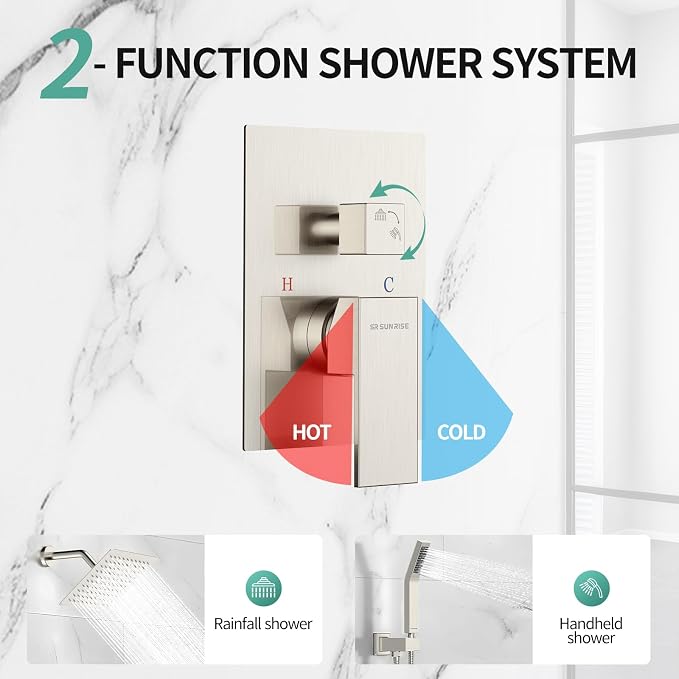 SR SUN RISE Shower Faucet Set - Image 4