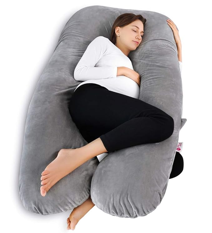 Meiz Pregnancy Pillow, U Shaped Pregnancy Body Pillow by Meiz