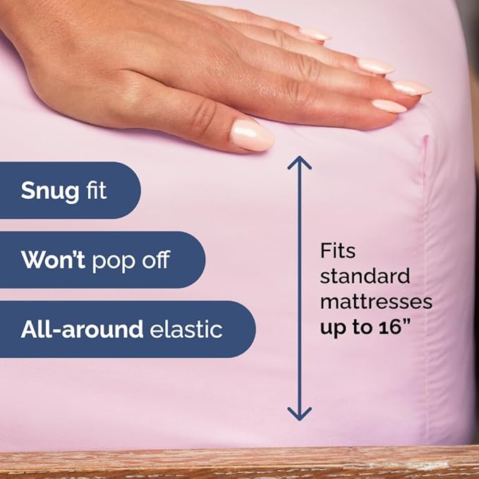 Queen Fitted Bed Sheet - Image 3