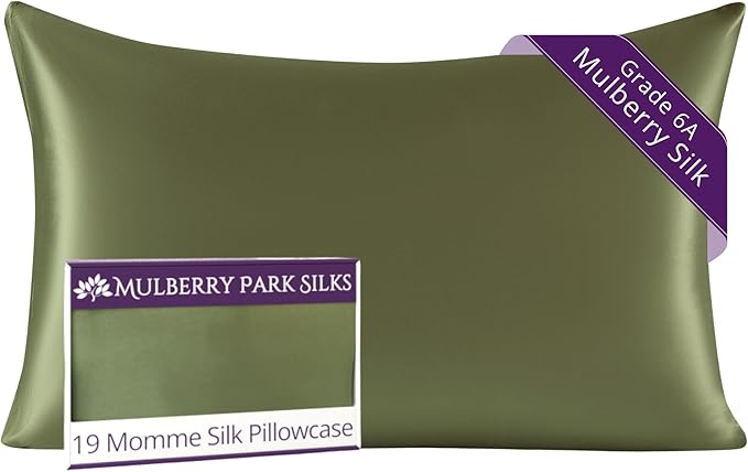 Mulberry Park 100% Silk Pillowcase by MulberryParkSilks