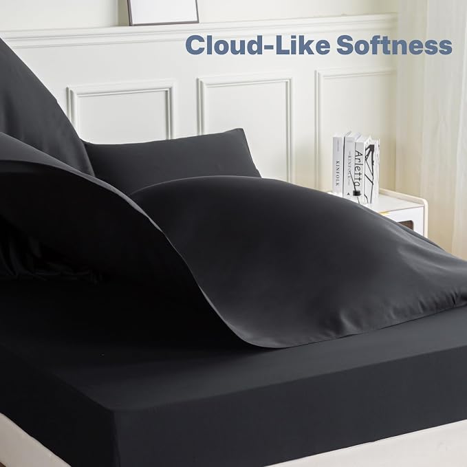 Lavisun Flat Sheets only, 6 Pack Bulk Top Sheets - Image 3