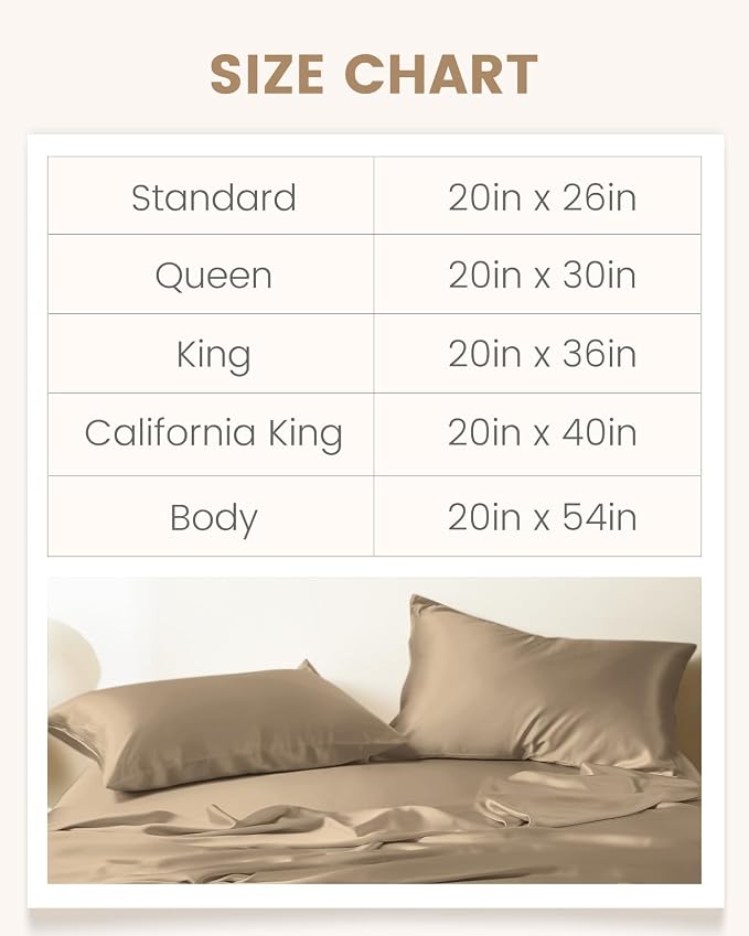 THXSILK Set of 2 100% Mulberry Silk Pillowcase - Image 9