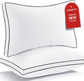 Premium Pillows Queen Size Set of 2, Fluffy and Supportive 7D Down Alternative by CHOKIT