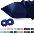 Standard Satin Pillowcase for Hair 2pc, Similar to Silk Pillow Cases, Easier by Vielit