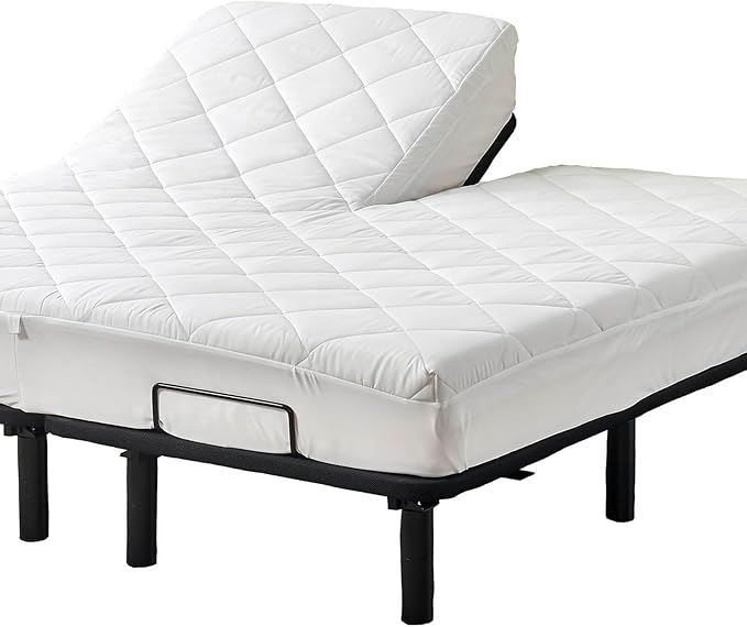 Kingnex Split Top King Mattress Topper by Kingnex