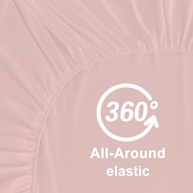 Hotella 100% Microfiber 39"x80" Twin XL Fitted Sheet Only, Hotel Quality Stay - Image 5