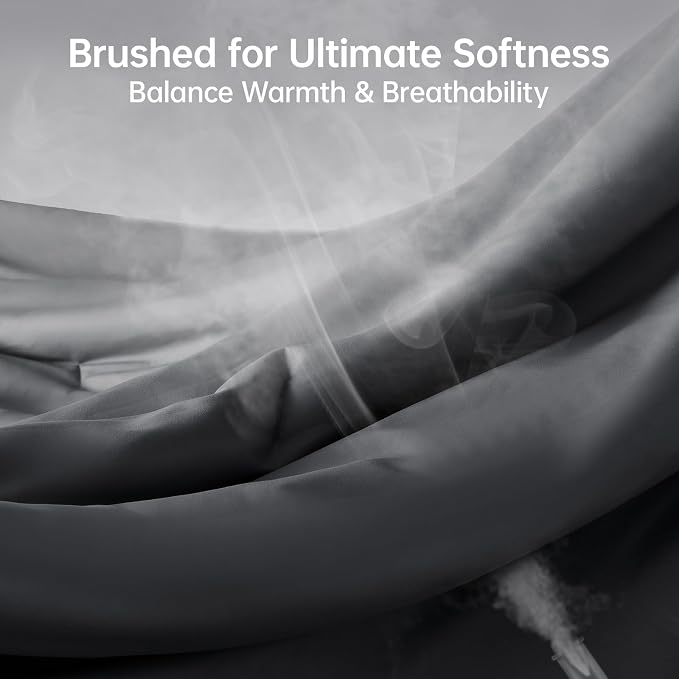 MUXHOMO Full Comforter Sets, All Season Ultra Soft Down Alternative Bedding - Image 3