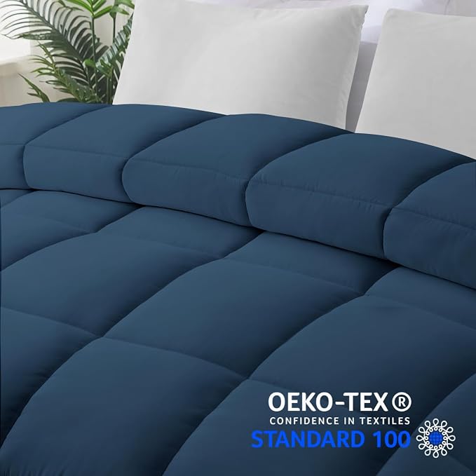 COHOME Full Size Cooling Comforter, All-Season Quilted Down Alternative Duvet - Image 7