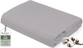 Royale Linens 100% Organic Cotton Full Flat Sheet Only by ROYALELINENS