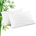 Pillowcases Queen Size 2 Pack, Cooling Viscose from Bamboo Pillow Cases by JamRest