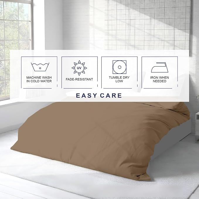 Kotton Culture 1 Pc California King Duvet Cover Only-100% Egyptian Cotton 600 - Image 6
