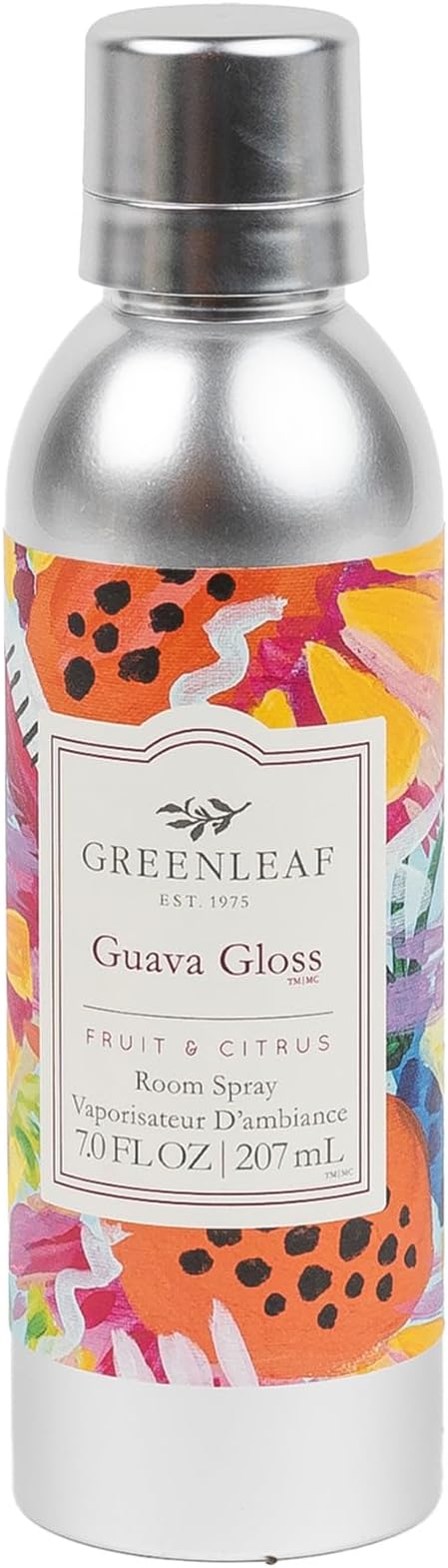 Greenleaf Gifts Guava Gloss Scented Room Air Freshener Spray | Non-Aerosol 7 oz by GreenleafGifts