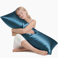 MR&HM Satin Body Pillow Cover, Soft and Breathable Body Pillow Case by MRHM