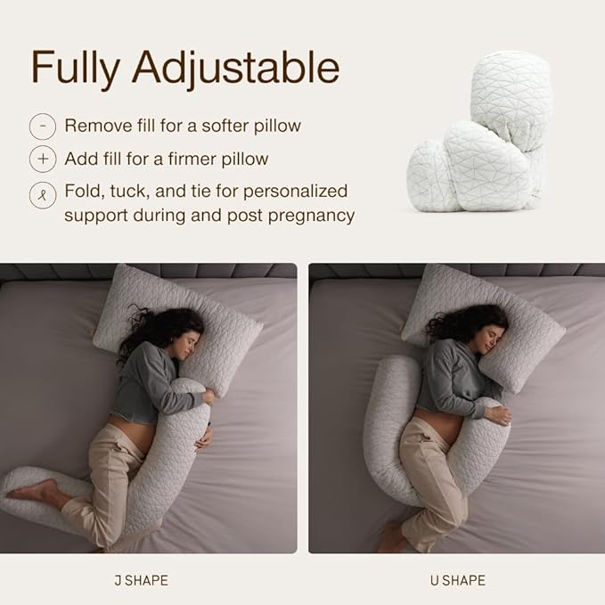 Coop Home Goods Original Adjustable Maternity Pillow, - Image 3
