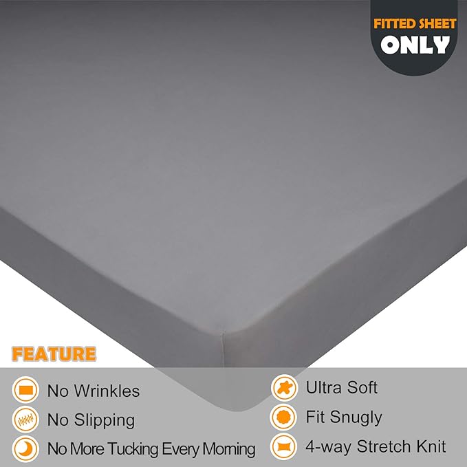 King Size Fitted Sheet Only - Image 2