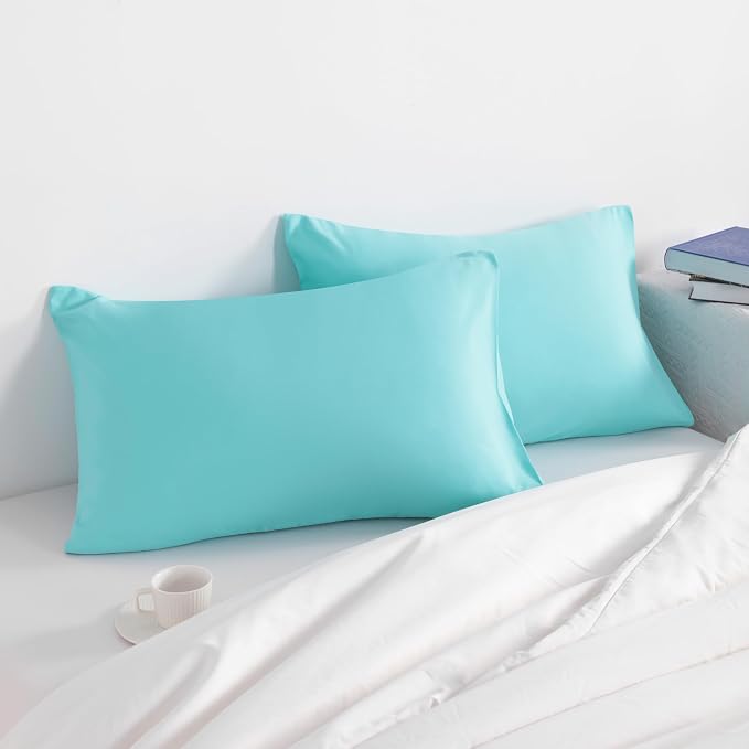 NTBAY King Pillow Cases Set of 2, 2 Pack Brushed Microfiber 20x40 Pillow Cases - Image 2