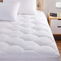 Favorland Twin XL Mattress Pad, 8-21" Deep Pocket Protector Ultra Soft Quilted by Favorland