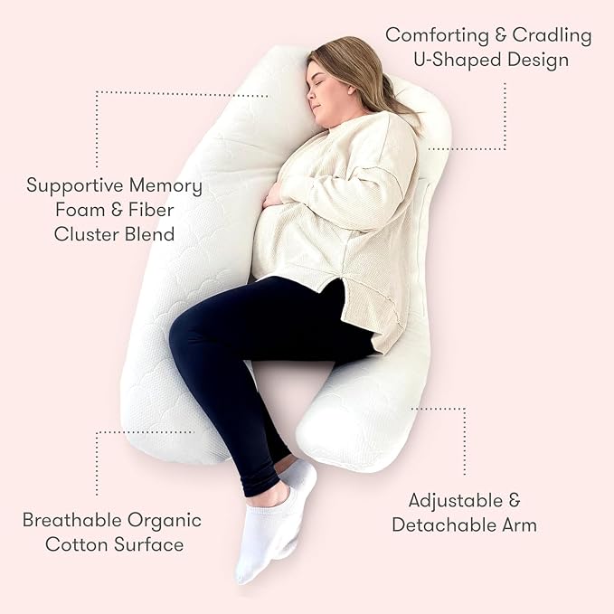 Newton Baby New and Improved Premium Pregnancy Maternity Pillow - Image 6