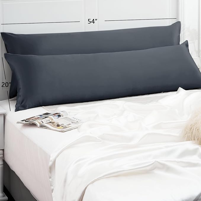 Satin Body Pillow Cover 1pc, Silky Body Pillow Pillowcase Similar to Silk - Image 4