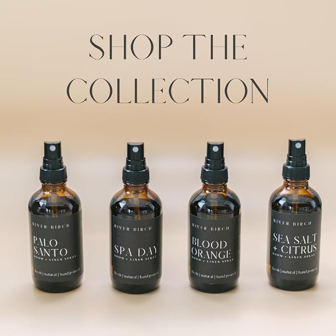 River Birch Oakmoss + Amber Scented Linen and Room Spray | Home Fragrance | 4 - Image 6