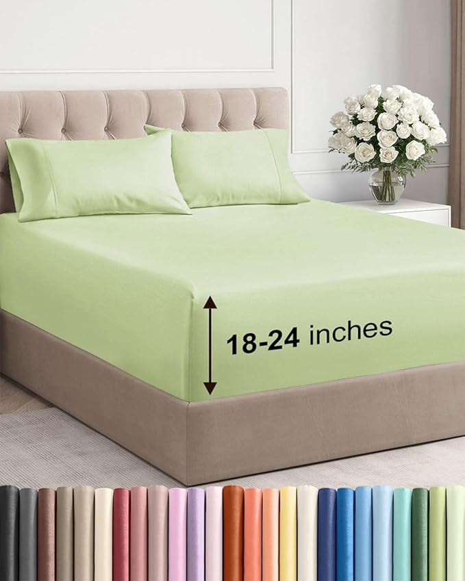 Extra Deep Cal King Sheet Set by CGKUnlimited