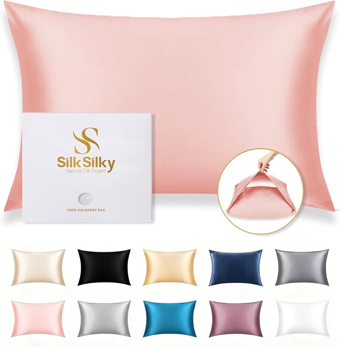 SilkSilky 100% Mulberry Silk Pillowcase - Image 8