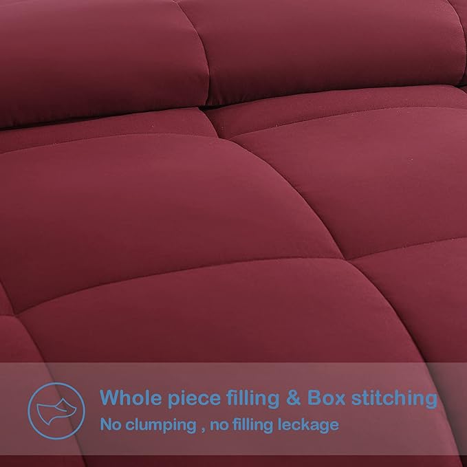 EASELAND Twin Size Down Alternative Comforter - Image 3