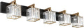 Aipsun Modern Vanity Light Bathroom Lighting Fixtures 5 Light Crystal Bathroom by Aipsun