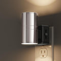 L LOHAS LED Night Light, Night Lights Plug into Wall, Smooth Silver Glossy by LLOHASLED