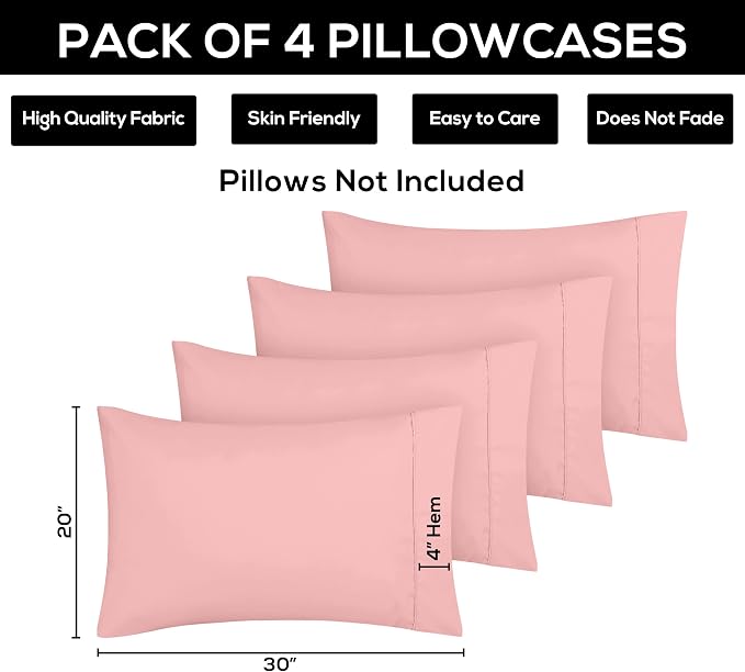 Utopia Bedding Queen Pillow Cases - Image 3
