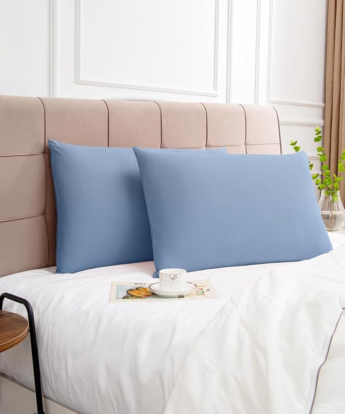 Warmstar Cotton Pillow Cases Standard Size Set of 2, 600 Thread Count - Image 6