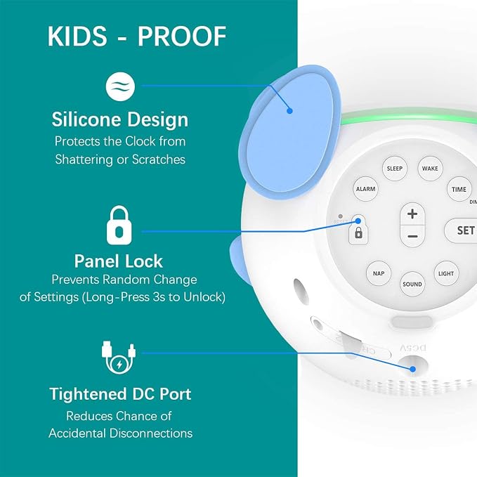 OK to Wake Clock for Kids, Sleep Training Clock - Image 5