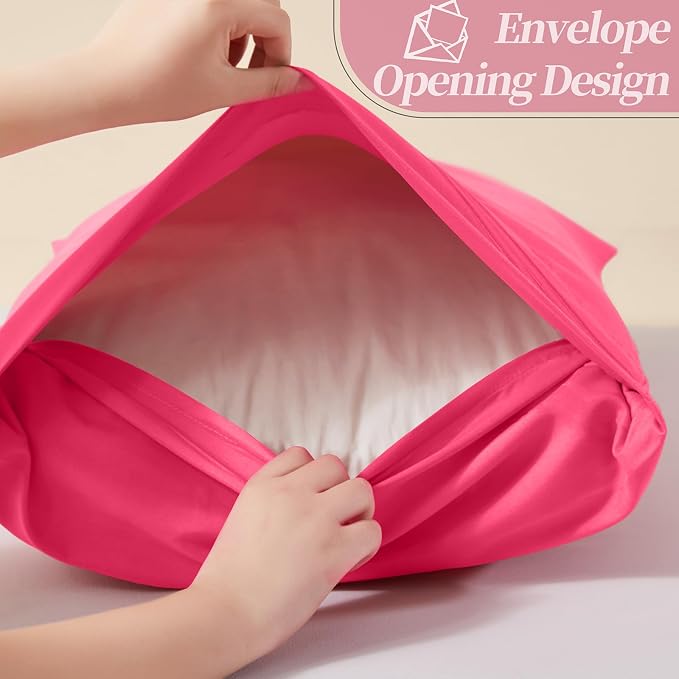 Vonty 2 Pack King Pillow Cases - Image 6
