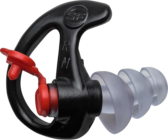 SureFire EP4 Sonic Defenders Plus Filtered Earplugs, Triple flanged Design - Image 2