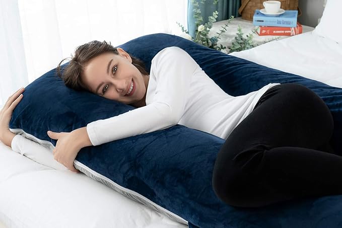 Meiz Pregnancy Pillow, Cooling Pregnancy Pillows - Image 3