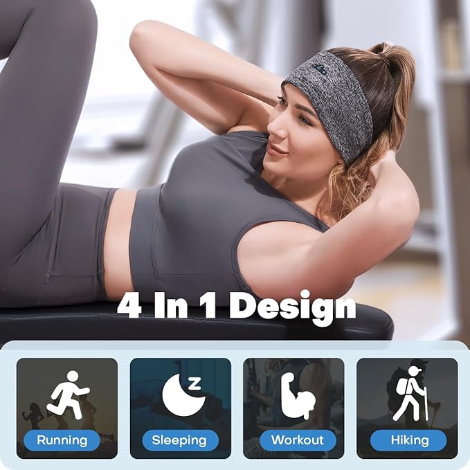 Sleep Headphones Bluetooth Headband - Image 5