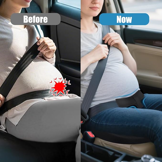Car Seat Cushion for Pregnant Drivers and Passengers, NHTSA Recommended Prevent - Image 6