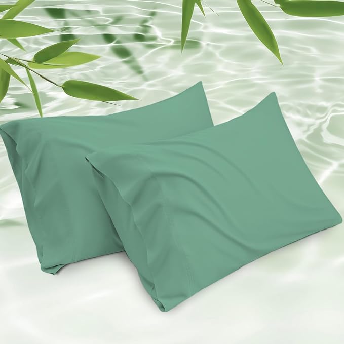 Kamas Oversized Bamboo Pillowcase Set of 2 | 100% Naturally Grown | Ultra Soft by KAMASHOMECOLLECTION