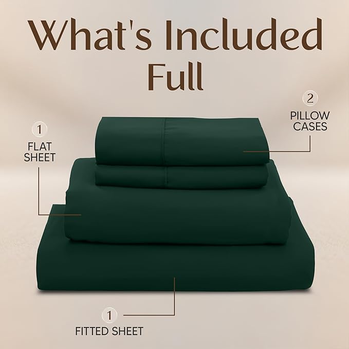 Utopia Bedding Full Bed Sheets Set - Image 3