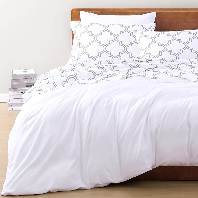 LANE LINEN Eco Friendly 100% Organic Cotton Printed Twin Sheet Set, Soft & - Image 8